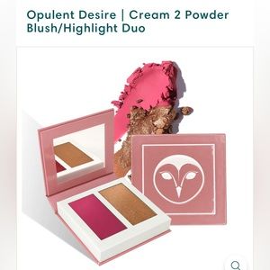 Opulent Desire | Cream 2 Powder Blush/Highlight Duo